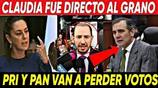 PASO AHORITITA &iexcl;CLAUDIA FUE DIRECTO AL GRANO! CON ESTO PRI Y PAN VAN A PERDER VOTOS