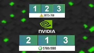 Исправление проблемы с неправильным разрешением/неработоспособностью Nvidia Surround