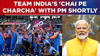Team India All Set To Leave For Prime Minister Narendra Modi's Residence | T20 World Cup 2024