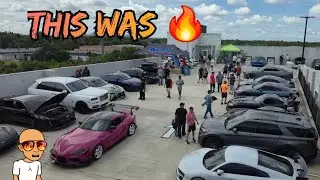 DripSquad brings the HEAT to Orlando Cars and Coffee!