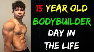 15 Year Old Bodybuilder - Day in Life (COVID-19) | Luis Credes