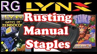 Gaming Knowledge - Atari Lynx and the case of rusting manual staples in sealed games