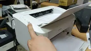 Принтер Canon LBP 6030w столкнулось с неисправностью,  ошибка, при которой горит красная кнопка