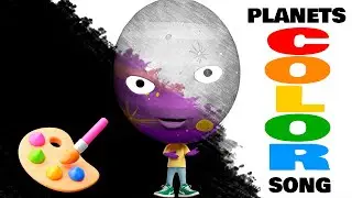 🎨PLANETS COLOR SONG🖌️Color&rsquo;s of the Solar System Planets 🔴 Singing Planets 🟠 Sun 🟡 Mercury 🟢Venus 🔵🟣