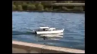 18th scale ChrisCraft 63ft Motor Yacht launch in UK