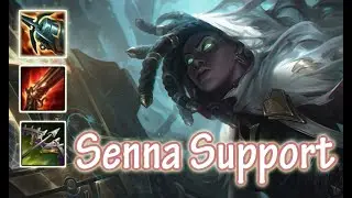 SENNA SUPPORT IS AN ABSOLUTE BEAST Season 12 | LEAGUE OF LEGENDS