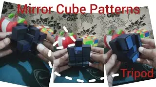 3 Coolest patterns on Mirror Cube//How to make 3 patterns on Mirror Cube
