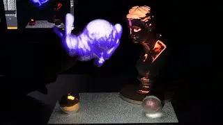 Realistic Dynamic Projection Mapping Using Real-Time Ray Tracing