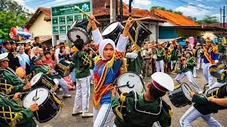 Aksi Marching Band Koppa Sakti di Pra&rsquo;an Salakbrojo