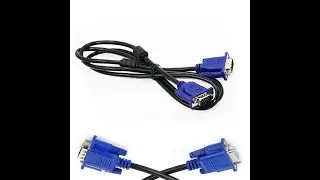 Good Quality And High Resolution VGA to VGA Cable 1.5M Color Black And Blue