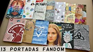 Libretas Decoradas / 13 Portadas Originales | Ame Mayén