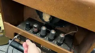 1953 Gibson BR-6F Vintage Tube Guitar Amp -HUM DEMONSTRATION-