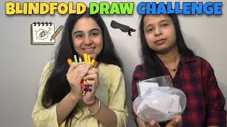 Art or Disaster? 🤣 | The Ultimate Blindfold Drawing Battle 🎨