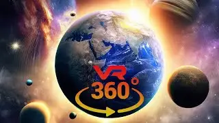 VR Journey through the Solar System [Journey to Alien Worlds] 360&deg;