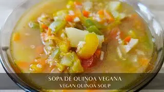 Sopa de quinoa fácil 🍲🎎🍲 Easy quinoa soup