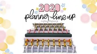2020 Planner Line-up & Setting up my planners // The Happy Planner®