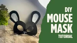 DIY Mouse Mask | Tagalog Tutorial
