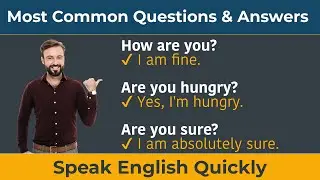 Most Common questions and answers in English || Daily use short sentences | English Speaking Course