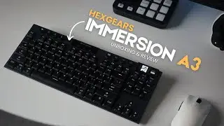 Hexgears Immersion A3 low-profile gaming keyboard unboxing + review