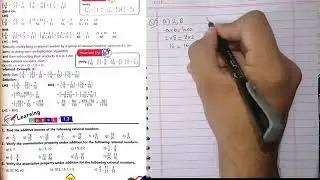 NEW Maths class 7 SNC 2025 Unit 1 Rational Number Learning check 1.3 Full Explained