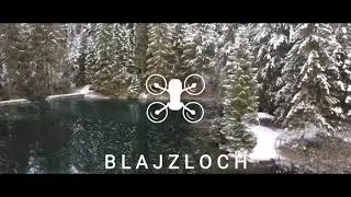 Blajzloch v zime z výšky 500m