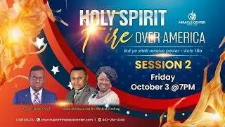 HOLY SPIRIT FIRE OVER AMERICA - SESSION 2 | APOSTLE AROME OSAYI || MARYLAND, USA || 3RD OCT. 2025