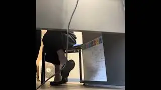 CANDID Shoeplay Dangling at work part 2 more on Patreon #dangling #flats #shoeplay