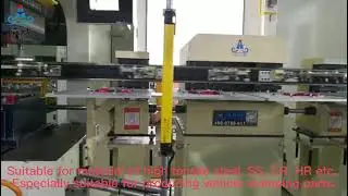 Dongguan HAIWEI automatic coil feed line with transfer system for Vietnam customers