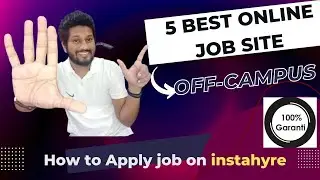 Crack Off Campus Job | best Ways to search for Jobs Online|Complete Guide for Off- Campus Placement