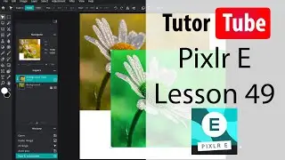 Pixlr E Tutorial - Lesson 49 - New Layer