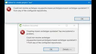 Solved creating maven-archtype-quickstart problem in Hindi 😳😳#maven #javatcoding