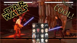 WAIT! There is a Star Wars Fighting Game!?? Force Combat (Fan Made by Lastjawa)