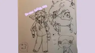 Drawing rainbow dash pt 1 (line art)