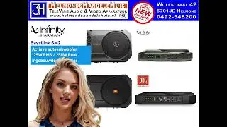 Infinity Basslink SM2 (= JBL BassPro SL2) actieve platte auto subwoofer