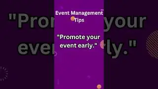 Event management tips | Event organiser tips | Event guide #eventcompany #innovation #eventplanner