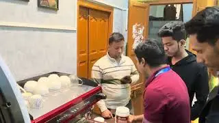 Coffee machine cleaning process in falcon barista academy Kolkata #coffeeart #coffeeart #barista 