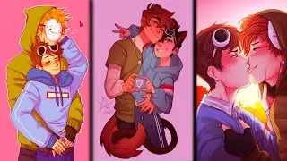 Dream and George in My Heart | DreamNotFound Tiktok Animatic