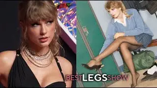 Taylor Swift Crossed Legs Pantyhose #TaylorSwift #Legs #Pantyhose