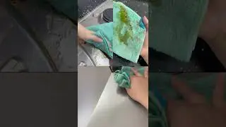 🔥 Testing all the claims: E-cloth Kitchen cleaning cloth 🧼  #kitchen #cleaning #cleanwithme