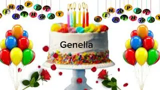 Genelia happy birthday song/Genelia happy birthday/Genelia name birthday song