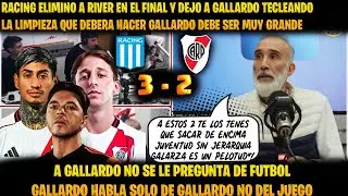 ANELLO RACING 3 VS RIVER 2 GALLARDO ELIMINADO DE PLAYOFF | CRISIS TOTAL Y TERMINAL LIMPIEZA URGENTE!