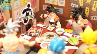 UNBOXING MINIATURE FOOD GOKU'S YAKINIKU MEETING JAPANESE RE MENT MINIFOOD AND GYUGUJO DRAGON BALL