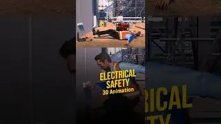Shocking Mistakes in Electrical Work Safety &ndash; 3D Animation