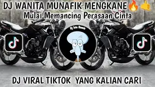 DJ MULAI MEMANCING PERASAAN CINTA VIRAL TIKTOK TERBARU 2025-DJ WANITA MUNAFIK FULL BASS🔥