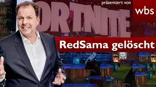 #RedSama: #ApoRed #Fortnite-Kanal gelöscht! Und jetzt? | Rechtsanwalt Christian Solmecke