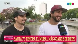 Santa Fe tendrá el mural más grande de Messi: Homenaje al capitán de la Selección campeona del mundo