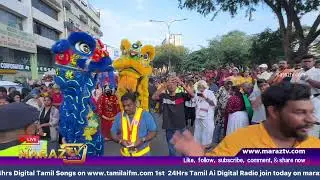 3 Live Chariot from Sri Maha Mariamman temple KL to Batu Caves -  Thaipusam 2026 - 30.1.2026