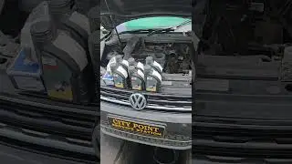 VOLKSWAGEN TIGUANCAME FOR TRANSMISSION OIL CHANGE..