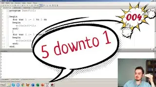 Зачем нужен downto в цикле for в PascalABC.NET?