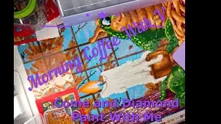 Утренний кофе с В., 15 января 2026 г. ~ Приходите и займитесь алмазной живописью вместе со мной!